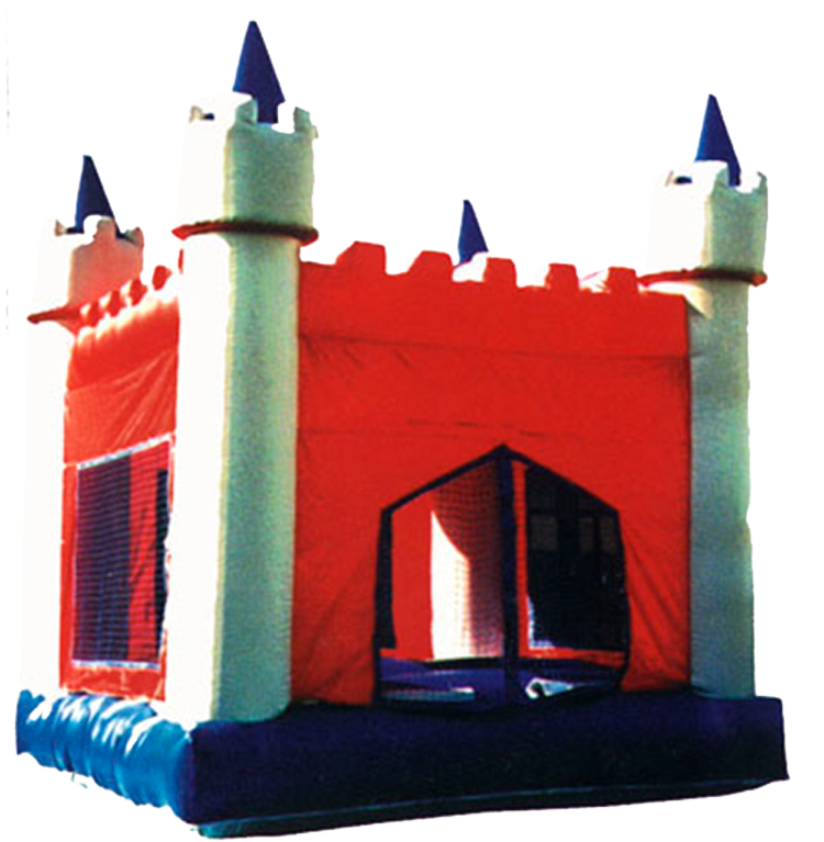 Our Red Castle Bounce-House is perfect for your children