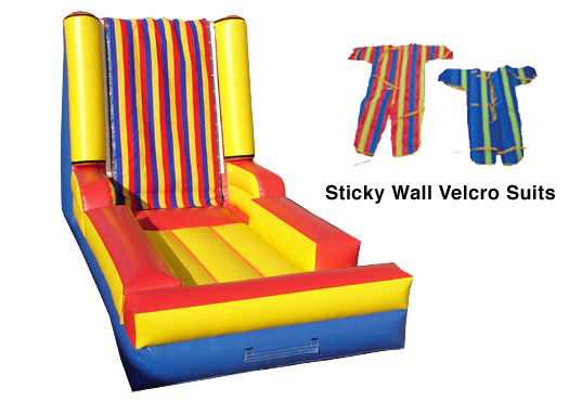 Sticky Wall - Comes with four suits