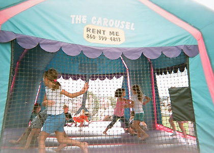 Carosel Moon bounce